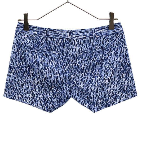 MICHAEL MICHAEL KORS マイケル マイケルコース 総柄 ショートパンツ 0 ブルー レディース