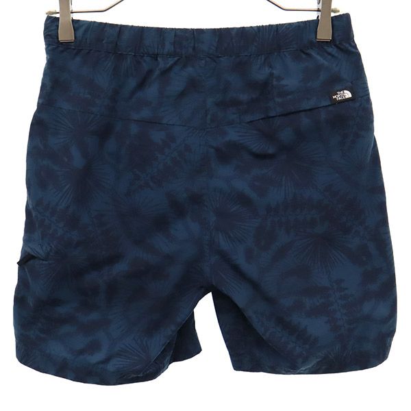 THE NORTH FACE ザノースフェイス NBW41745 総柄 クライミング アウトドアショートパンツ S ネイビー ナイロン レディース