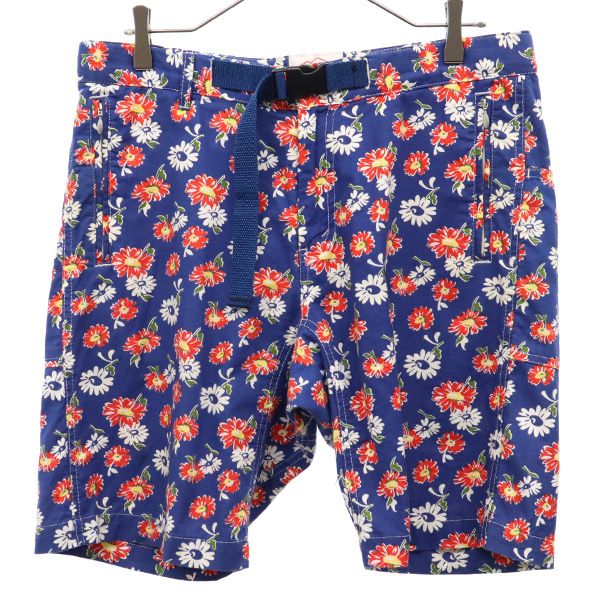 Battenwear バテンウェア USA製 花柄 ショートパンツ M ネイビー系 メンズ