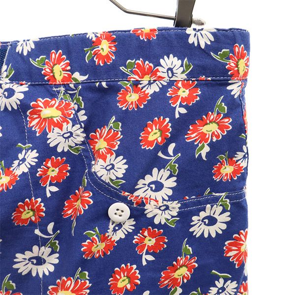 Battenwear バテンウェア USA製 花柄 ショートパンツ M ネイビー系 メンズ