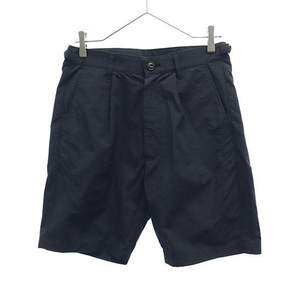 Name. ネーム 日本製 タック ナイロン ショートパンツ 1 ブラック メンズ