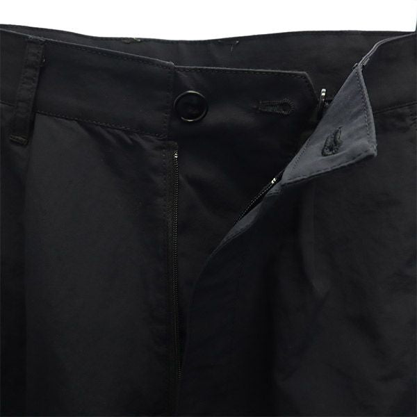 Name. ネーム 日本製 タック ナイロン ショートパンツ 1 ブラック メンズ