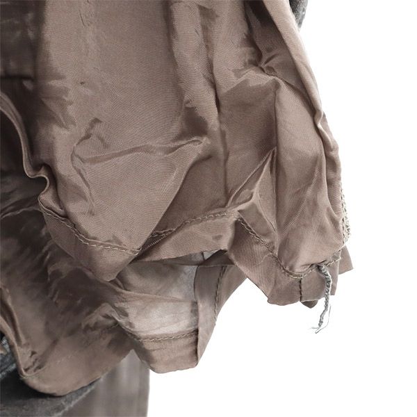 Sacai サカイ 日本製 リネンブレンド ショートパンツ 2 グレー レディース