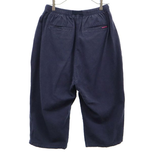 Gramicci グラミチ リネンブレンド アウトドアショートパンツ F ネイビー レディース