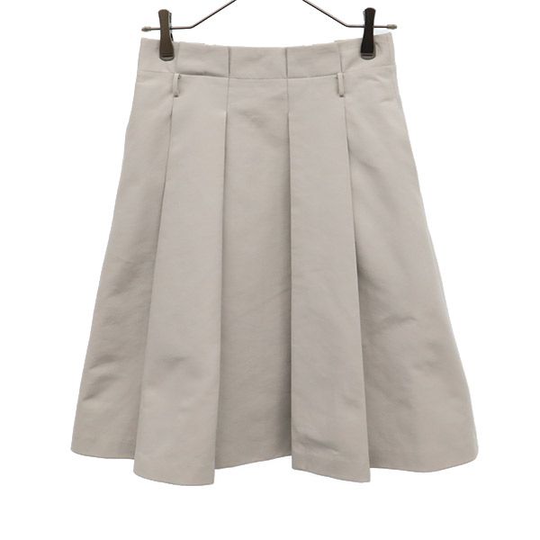 FOXEY Classic フォクシークラシック ミディ丈 スカート 38 ホワイト レディース