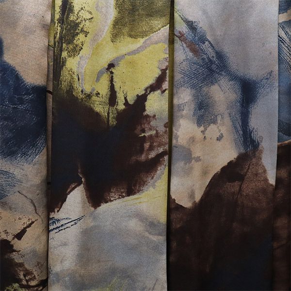 MAX&CO マックスアンドコー 総柄 タック ミニスカート 4 レディース