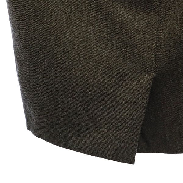 MaxMara WEEKEND LINE マックスマーラ ウィークエンドライン イタリア製 ウール ミディ丈 タイトスカート 38 グレー レディース