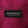 ジョンスメドレー 長袖 ニット カーディガン S ピンク JOHN SMEDLEY レディース