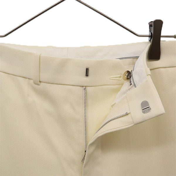 BLAMINK ブラミンク 日本製 ウール スラックスパンツ 34 ホワイト ユナイテッドアローズ レディース