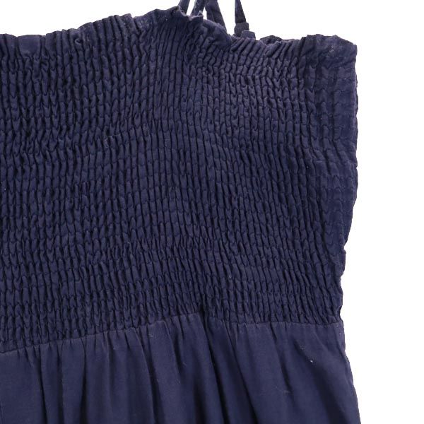 ユナイテッドアローズ サロペット ネイビー UNITED ARROWS ノースリーブ オールインワン レディース