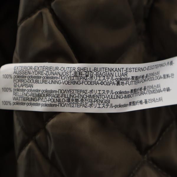 ZARA MAN ザラマン エコスエード ジャケット M カーキ フェイク 裏キルティング メンズ