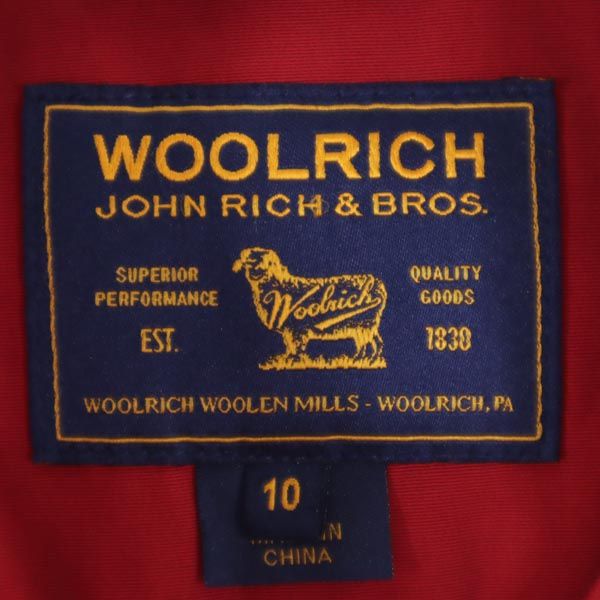 WOOLRICH ウールリッチ ダウンジャケット 10 赤 キッズ