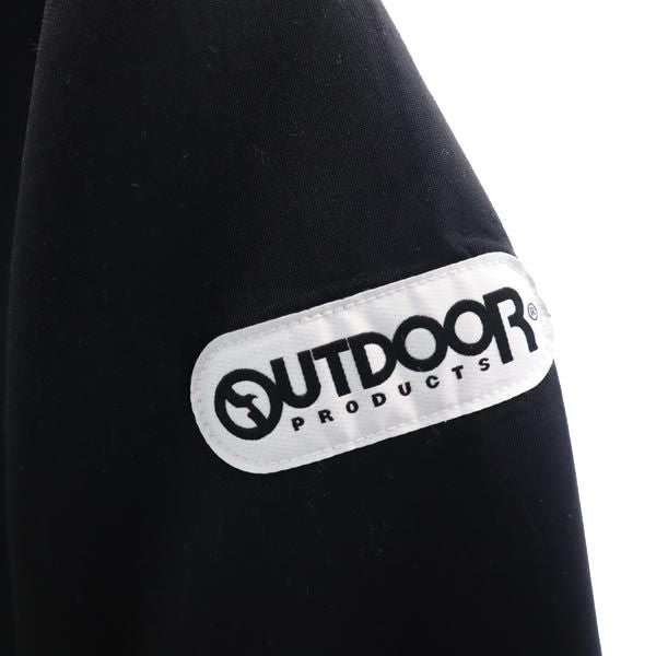 OUTDOOR アウトドア ジャケット M ブラック Vネック ジャージ素材 メンズ