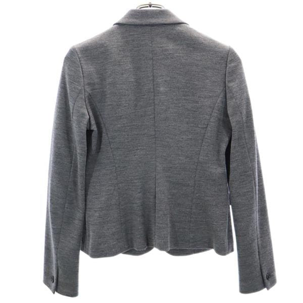 Brooks Brothers ブルックスブラザーズ 日本製 ウール テーラードジャケット 0 グレー レディース