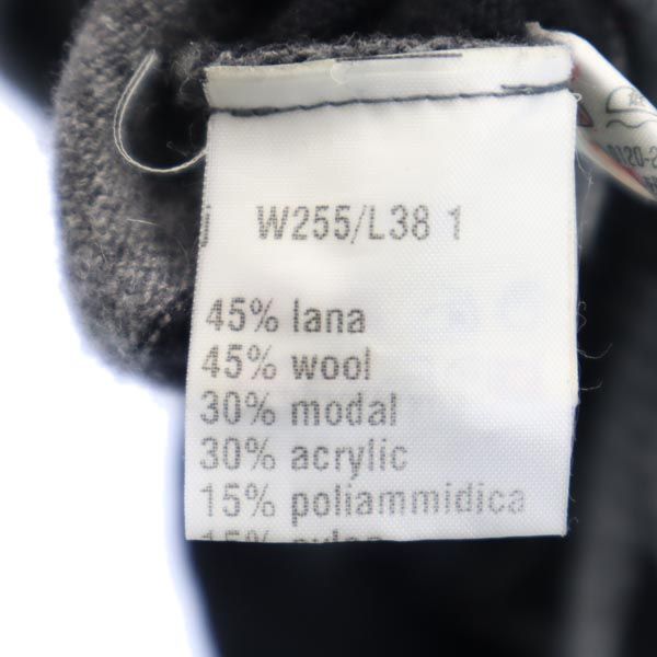 アレッサンドロ デラクア イタリア製 ボーダー ニットジャケット 40 グレー系 Alessandro dell'Acqua レディース