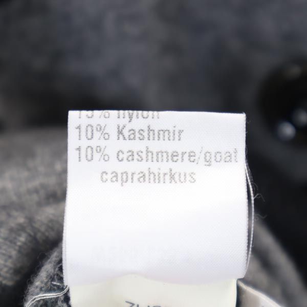 アレッサンドロ デラクア イタリア製 ボーダー ニットジャケット 40 グレー系 Alessandro dell'Acqua レディース