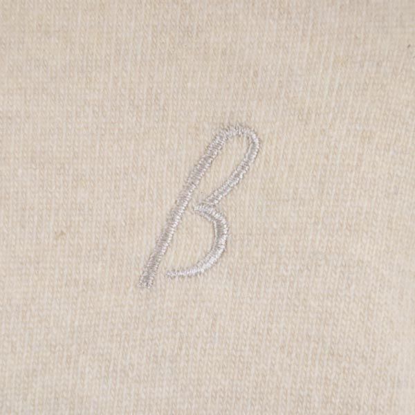 バランタイン カシミヤ100% ロゴ刺繍 長袖 タートルネック ニット アイボリー BALLANTYNE セーター レディース