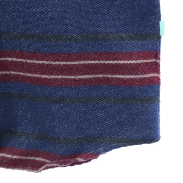 VISSLA ヴィスラ 総柄 長袖 シャツ S ブルー系 アウトドア メンズ