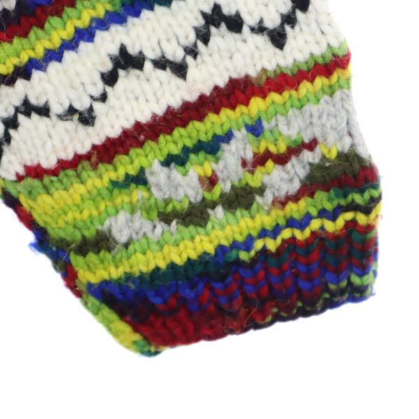 ARTESANIA BEAMS BOY アルテサニア ビームスボーイ 長袖 ミックス編 ニット パーカー レディース