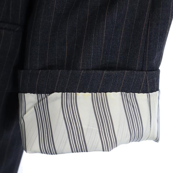 Brooks Brothers ブルックスブラザーズ ウールブレンド ストライプ柄 スーツ 上下 セットアップ 36SHT 30W グレー メンズ