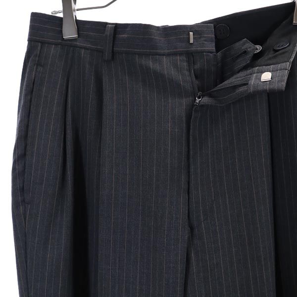 Brooks Brothers ブルックスブラザーズ ウールブレンド ストライプ柄 スーツ 上下 セットアップ 36SHT 30W グレー メンズ