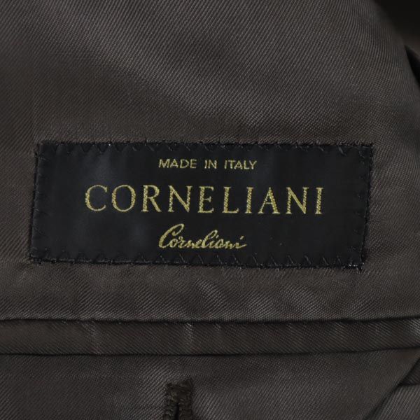 CORNELIANI コルネリアーニ イタリア製 ウール テーラードジャケット ブラウン系 メンズ