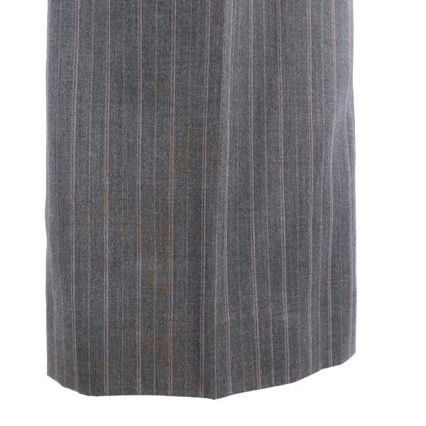 green label relaxing グリーンレーベルリラクシング スーツ 上下 セットアップ 36 グレー×ピンク UNITED ARROWS レディース