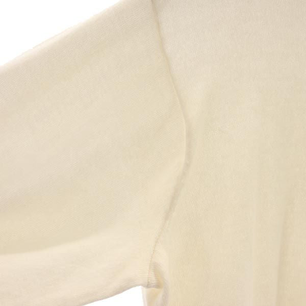 LAUREN RALPH LAUREN ローレンラルフローレン 7分袖 セーター S アイボリー ニット レディース