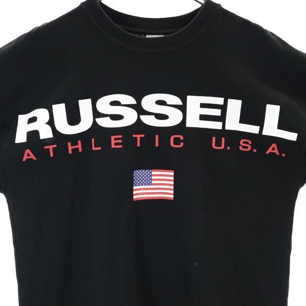 ラッセルアスレティック 半袖 Tシャツ L ブラック系 Russell Athletic メンズ