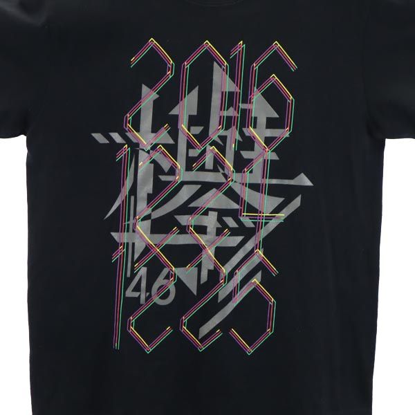 欅坂46 半袖 1st LIVE in 有明コロシアム Tシャツ ブラック系 欅坂46 メンズ