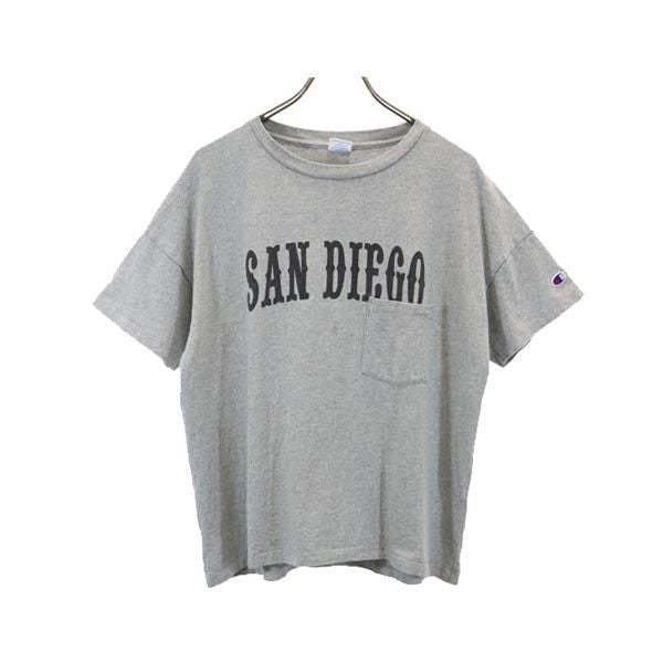 チャンピオン 半袖 Tシャツ M グレー系 Champion レディース