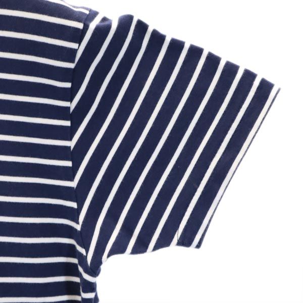ポロバイラルフローレン ボーダー 半袖 Tシャツ M ネイビー系 Polo by Ralph Lauren レディース