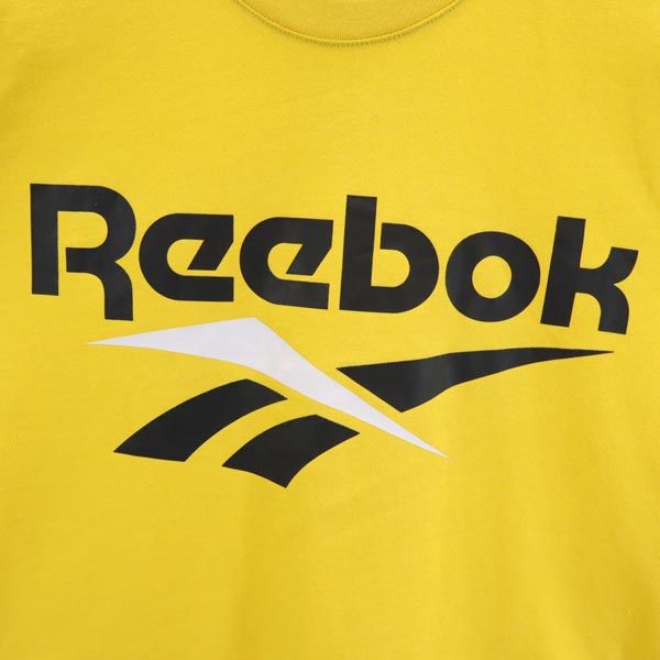 未使用 リーボック 半袖 Tシャツ S イエロー系 Reebok メンズ