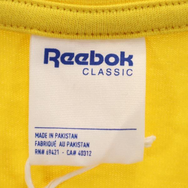 未使用 リーボック 半袖 Tシャツ S イエロー系 Reebok メンズ