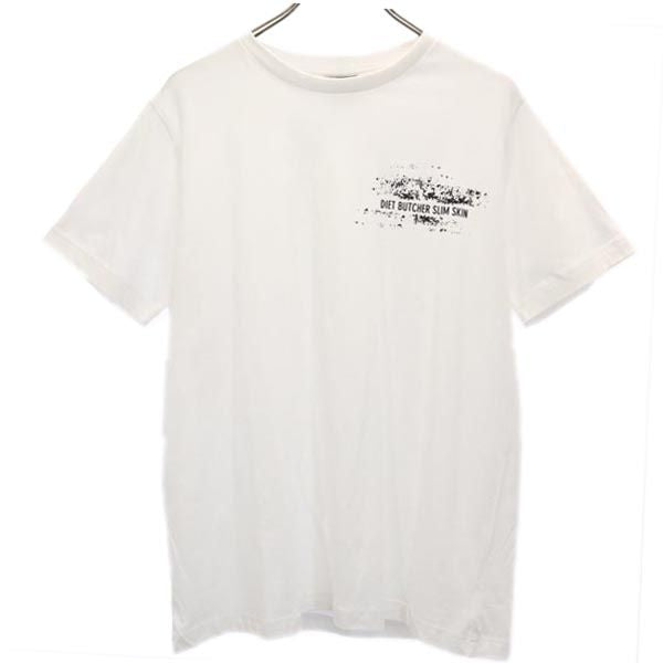 マルボロ ダイエットブッチャースリムスキン 半袖 Tシャツ F ホワイト系 Marlboro MARLBORO DIET BUTCHER SLIM SKIN メンズ