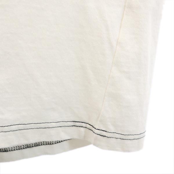 エーエフワイエフ プリント 半袖 Tシャツ FREE 白×黒 AFYF メンズ