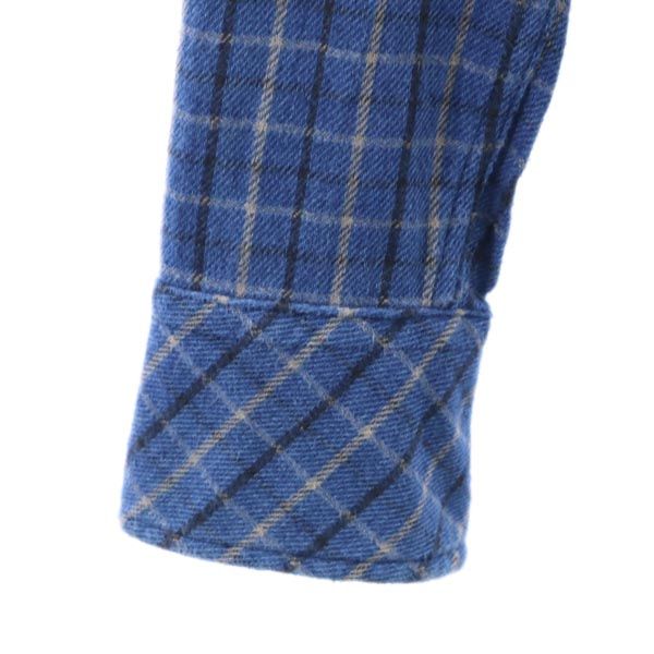 ヌーディジーンズ 長袖 オーガニックコットン シャツ XS ブルー系 Nudie Jeans co メンズ