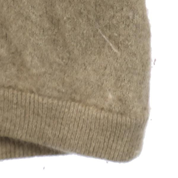 ビューティーアンドユースユナイテッドアローズ 長袖 ニット M ベージュ ROKU BEAUTY&YOUTH UNITED ARROWS セーター メンズ