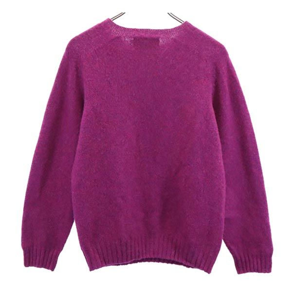 INVERALLAN インバーアラン 英国製 長袖 セーター 38 パープル系 ニット レディース