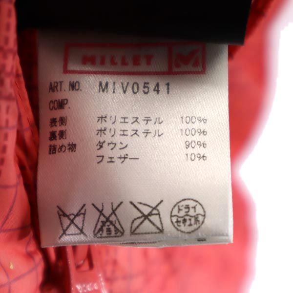 MILLET ミレー リバーシブル ダウンジャケット S グレー×レッド レディース