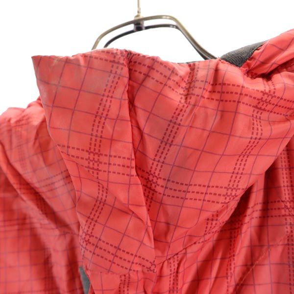 MILLET ミレー リバーシブル ダウンジャケット S グレー×レッド レディース