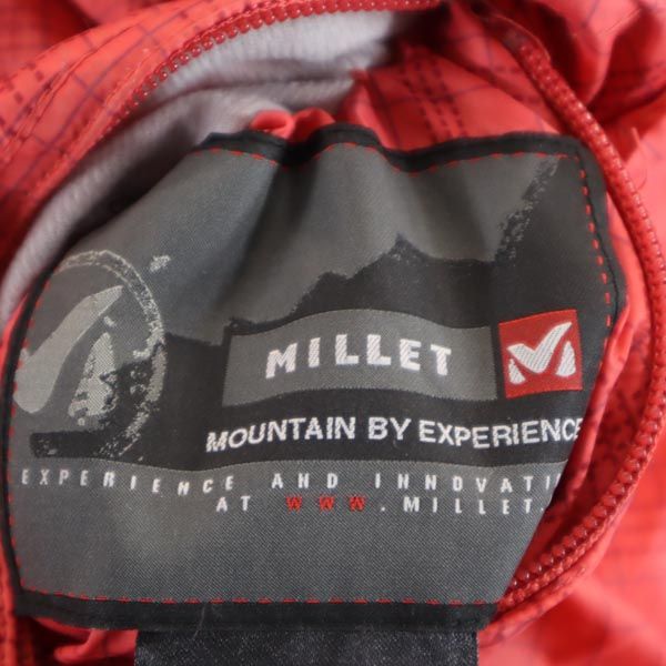 MILLET ミレー リバーシブル ダウンジャケット S グレー×レッド レディース