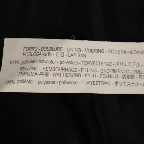 ザラマン 中綿ジャケット S 青系 ZARA MAN ファー メンズ