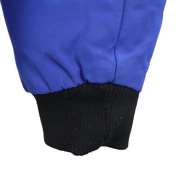 ザラマン 中綿ジャケット S 青系 ZARA MAN ファー メンズ