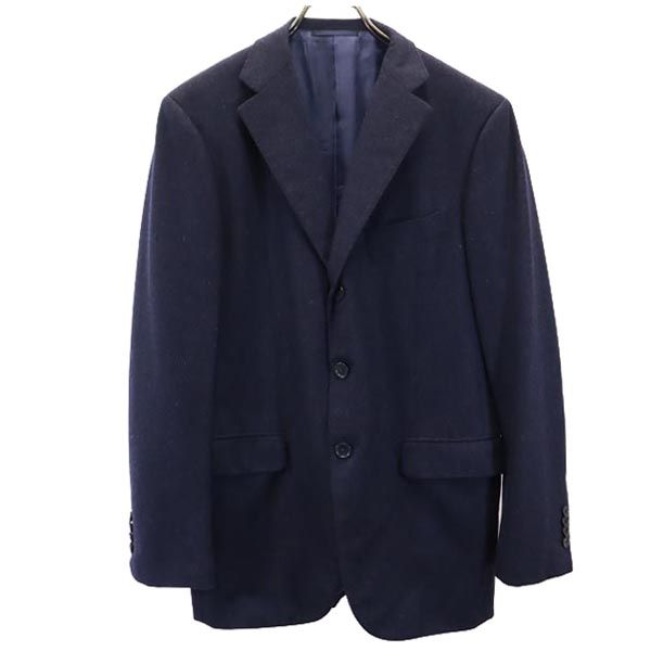 SOVEREIGN UNITED ARROWS ソブリン ユナイテッドアローズ ウール スーツ 上下 セットアップ 48 ネイビー メンズ