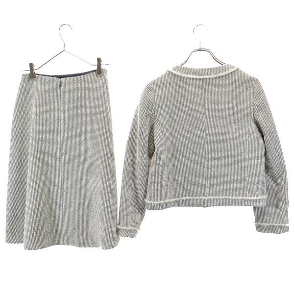 BEAUTY&YOUTH UNITED ARROWS ビューティアンドユースユナイテッドアローズ スカートスーツ 上下 セットアップ 上M/下S グレー系 レディース