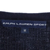 ラルフローレンスポーツ ウール 長袖 Vネック ニット カーディガン M ネイビー RALPH LAUREN SPORT レディース