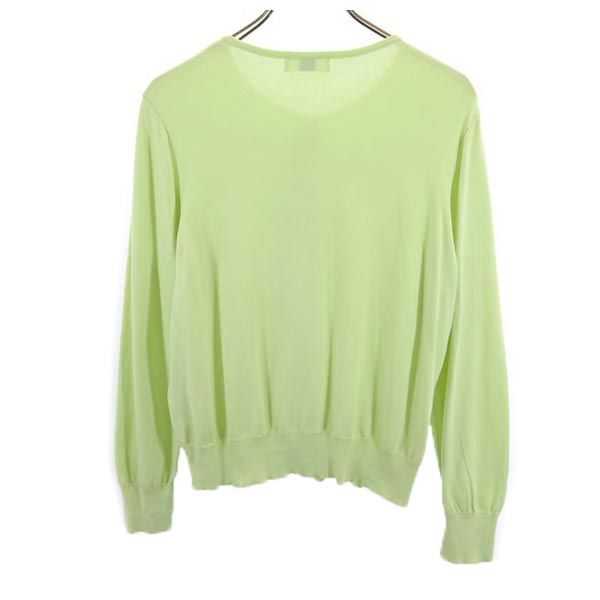 ジェイプレス 長袖 ニット カーディガン T15 グリーン J.PRESS レディース