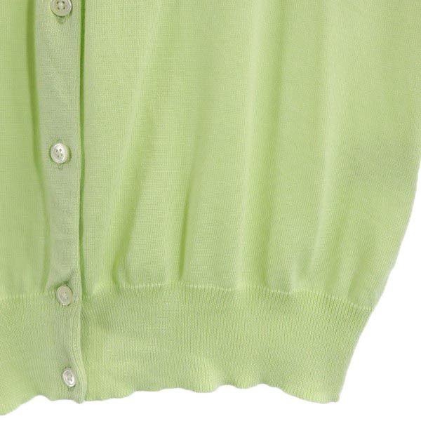 ジェイプレス 長袖 ニット カーディガン T15 グリーン J.PRESS レディース