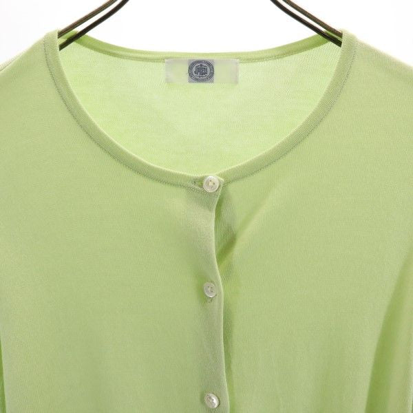 ジェイプレス 長袖 ニット カーディガン T15 グリーン J.PRESS レディース